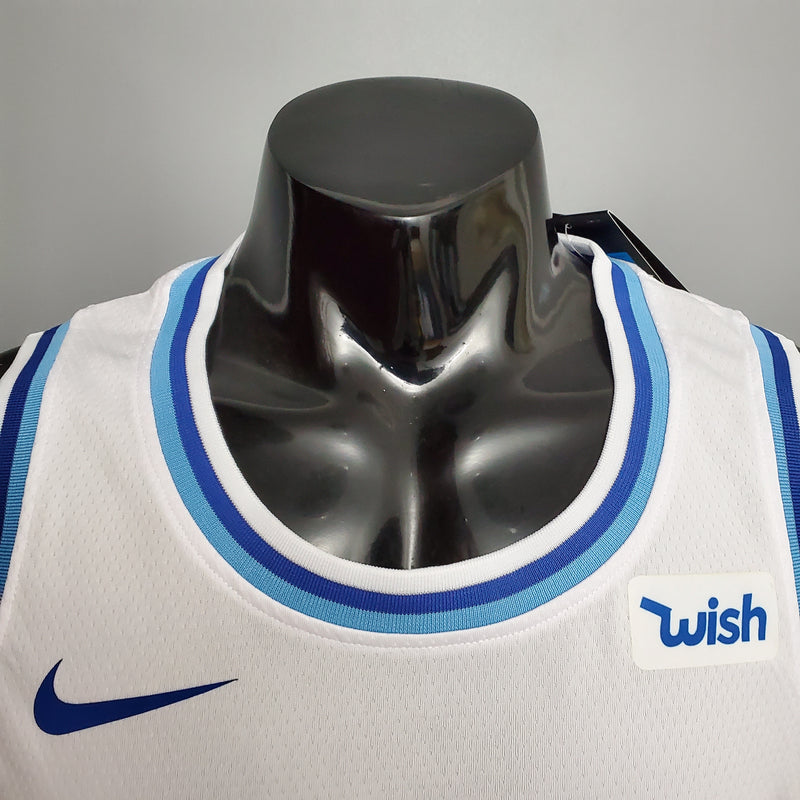 CAMISA LOS ANGELES LAKERS - BRANCA - CRENSHAW -