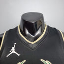 CAMISA MILWAUKEE BUCKS - PRETA - JORDAN VERSION-