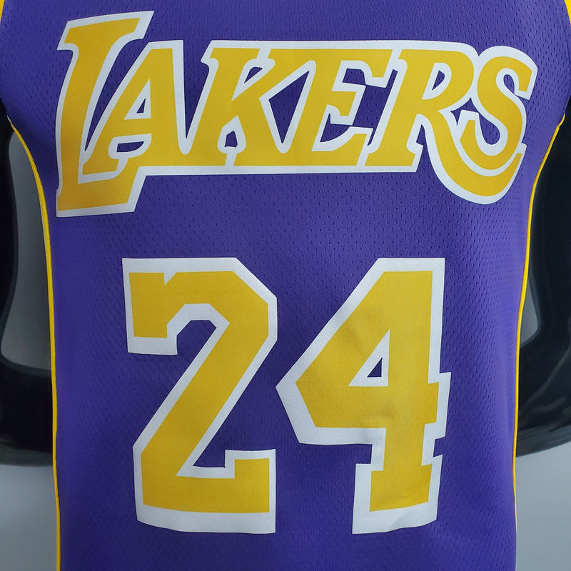 CAMISA LOS ANGELES LAKERS - ROXA E AMARELA -