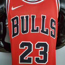CAMISA CHICAGO BULLS - VERMELHA COM PRETO -