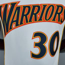CAMISA GOLDEN STATE WARRIORS - BRANCO E LARANJA - 2021 -