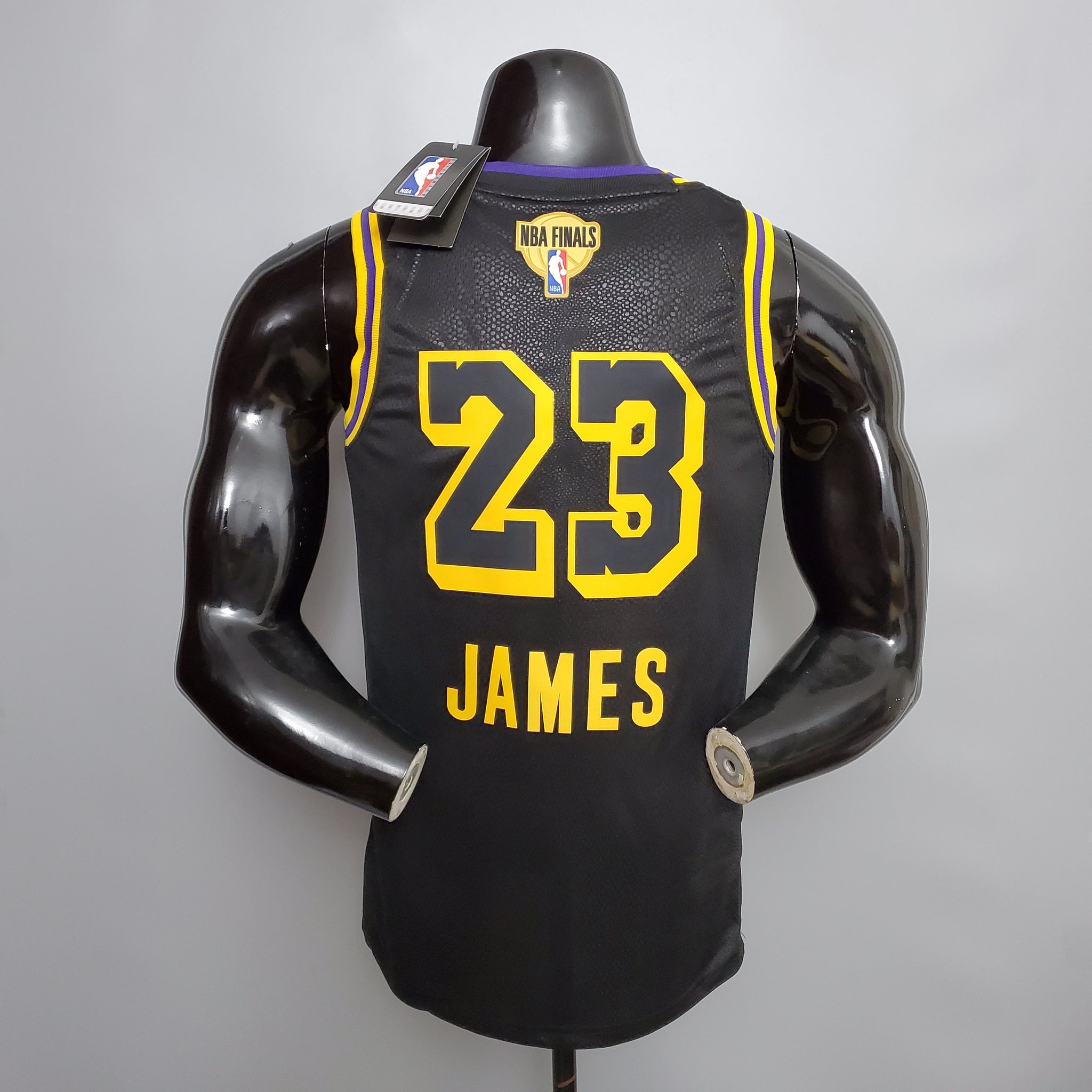 Regata NBA Nike Swingman - Los Angeles Lakers Branca - James #23
