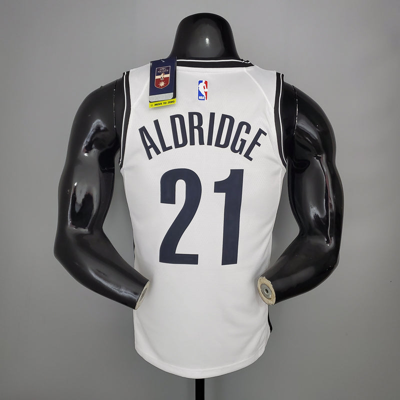 CAMISA BROOKLYN NETS - BRANCA 2021 -