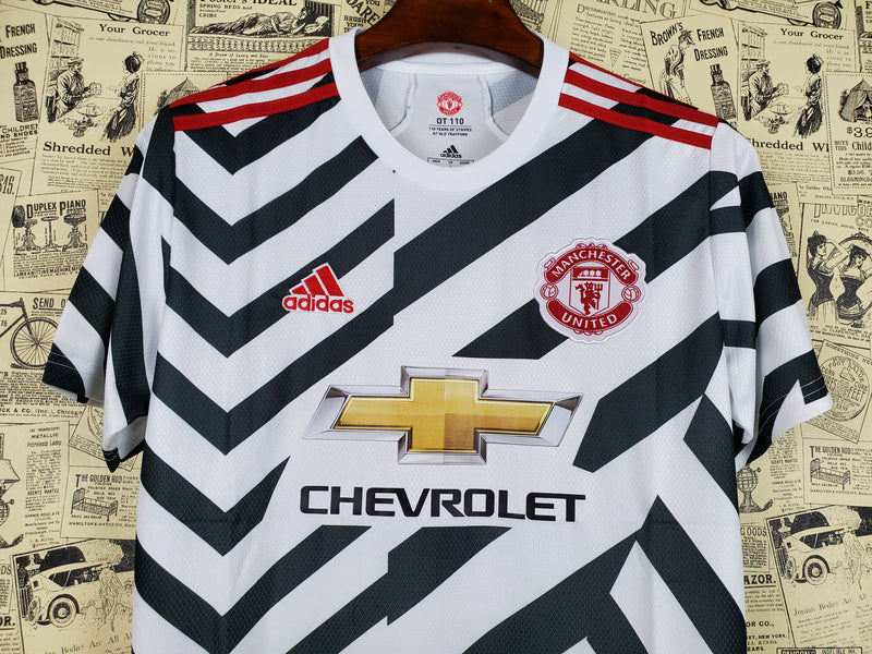 CAMISA MANCHESTER UNITED - TERCEIRO/ THIRD - TORCEDOR - 20/21