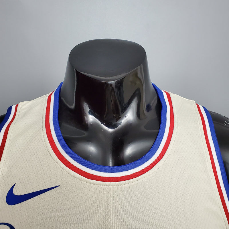 CAMISA PHILADELPHIA 76ERS - BRANCA -