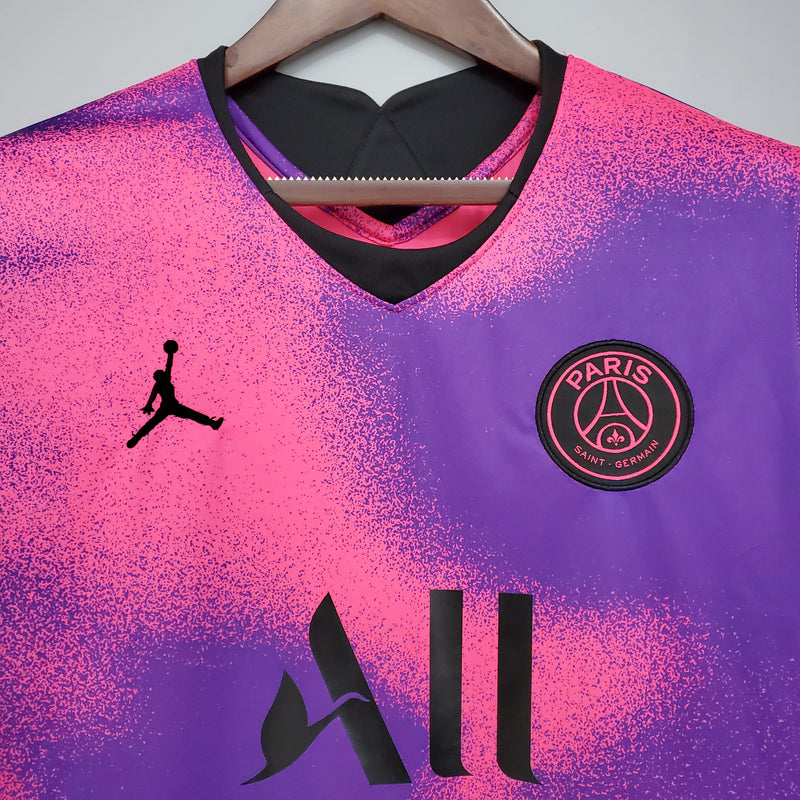 CAMISA PSG - QUARTA / FOURTH - MANGA LONGA -  TORCEDOR - 20/21