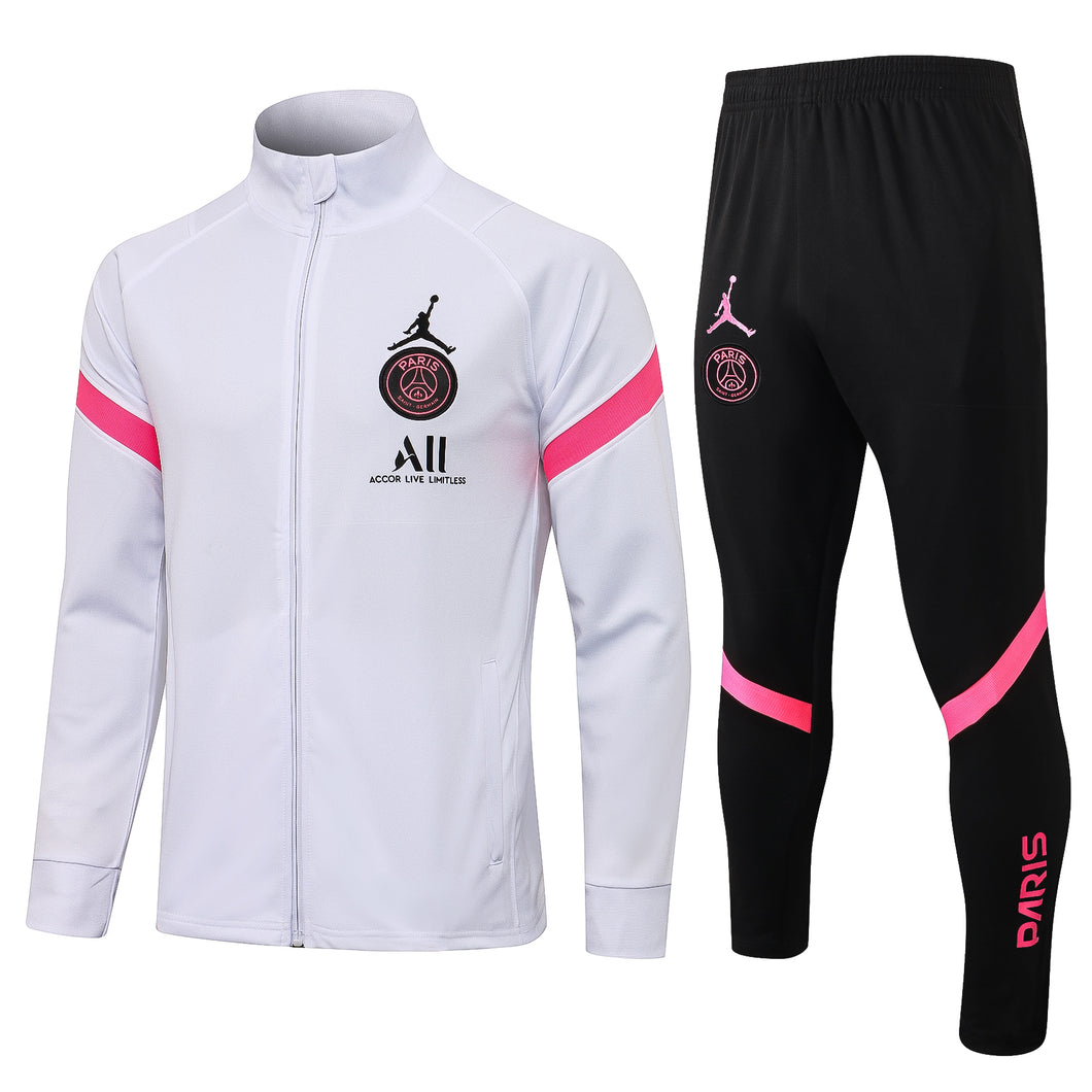 KIT PASSEIO - PARIS SAINT GERMAIN (PSG) - BRANCO E ROSA