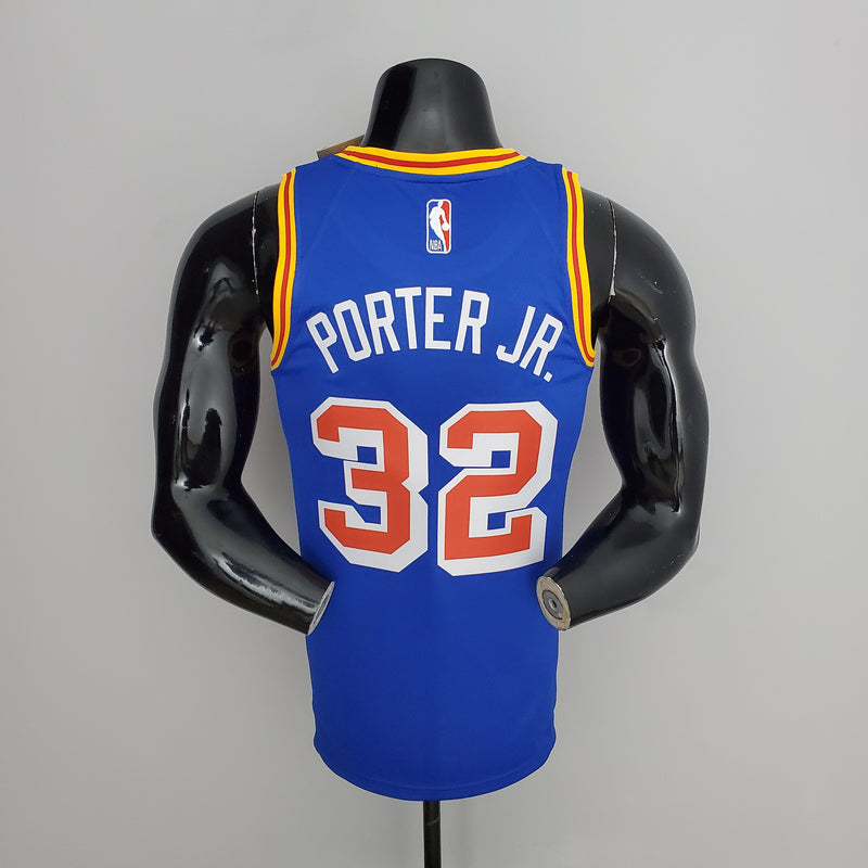 CAMISA GOLDEN STATE WARRIORS - AZUL - CITY EDITION 75th ANNIVERSARY