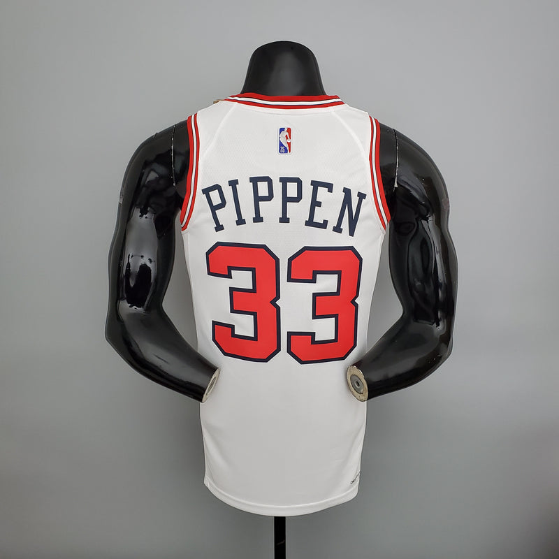 CAMISA CHICAGO BULLS - BRANCA - ICON EDITION - NIKE BRILHANTE 21/22