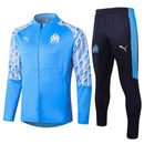 KIT PASSEIO - OLYMPIQUE MARSEILLE - AZUL CLARO E AZUL ESCURO
