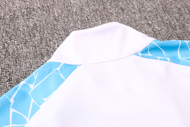KIT PASSEIO - MANCHESTER CITY - AZUL BEBÊ, BRANCO E PRETO