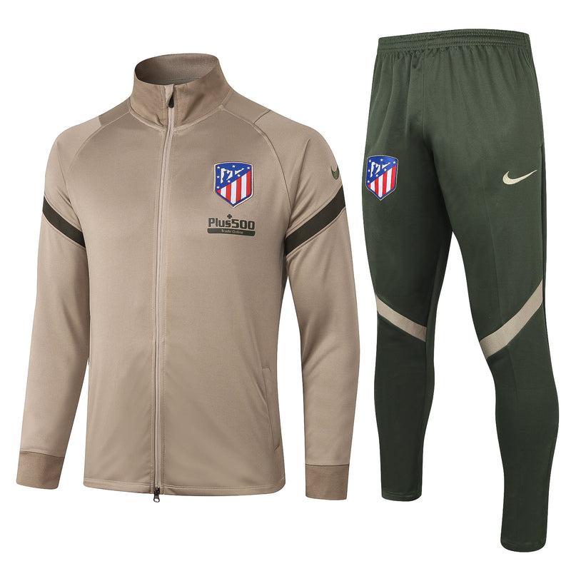 KIT PASSEIO - ATLÉTICO DE MADRID - MARROM E VERDE MUSGO