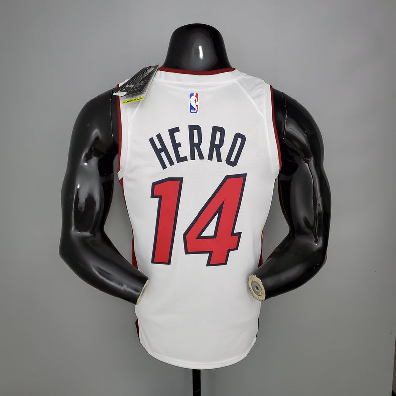 CAMISA MIAMI HEAT - EDIÇÃO  BRANCO  2021 -