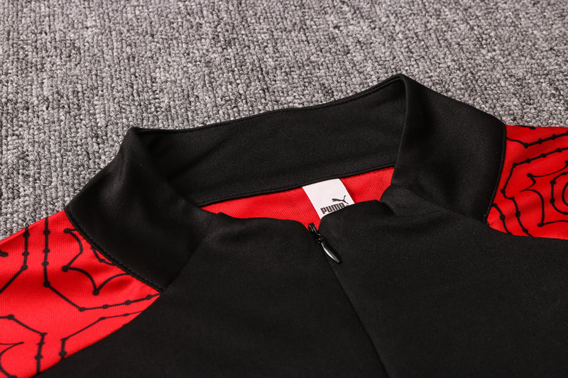 KIT PASSEIO - MILAN - PRETO E VERMELHO