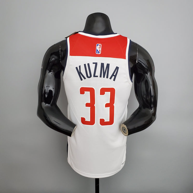 CAMISA WASHINGTON WIZARDS - 75TH ANNIVERSARY - BRANCA - ICON EDITION - 2021