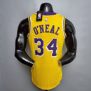 CAMISA LOS ANGELES LAKERS - AMARELA E ROXA -