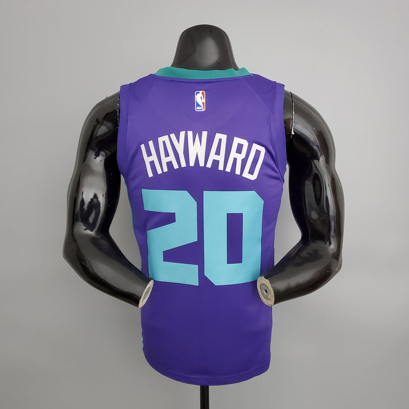 CAMISA CHARLOTTE HORNETS - ROXA CLASSIC - 19/20