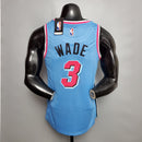 CAMISA MIAMI HEAT - AZUL E ROSA 20/21 -