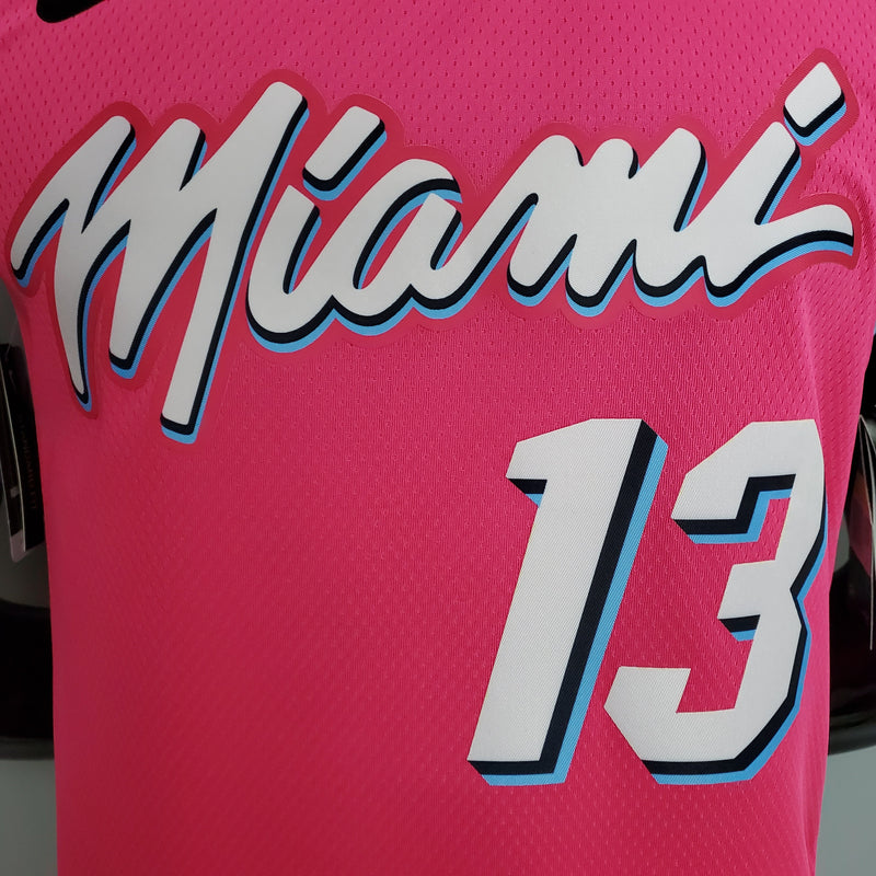 CAMISA MIAMI HEAT - ROSA 20/21 -
