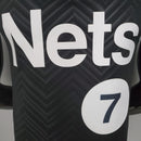 CAMISA BROOKLYN NETS - EDIÇÃO PRETO 2021 -