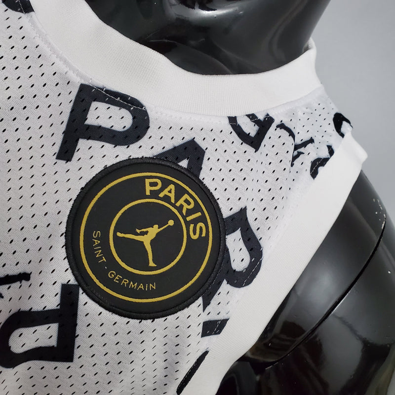 CAMISA PSG NBA - BRANCA E DOURADA -
