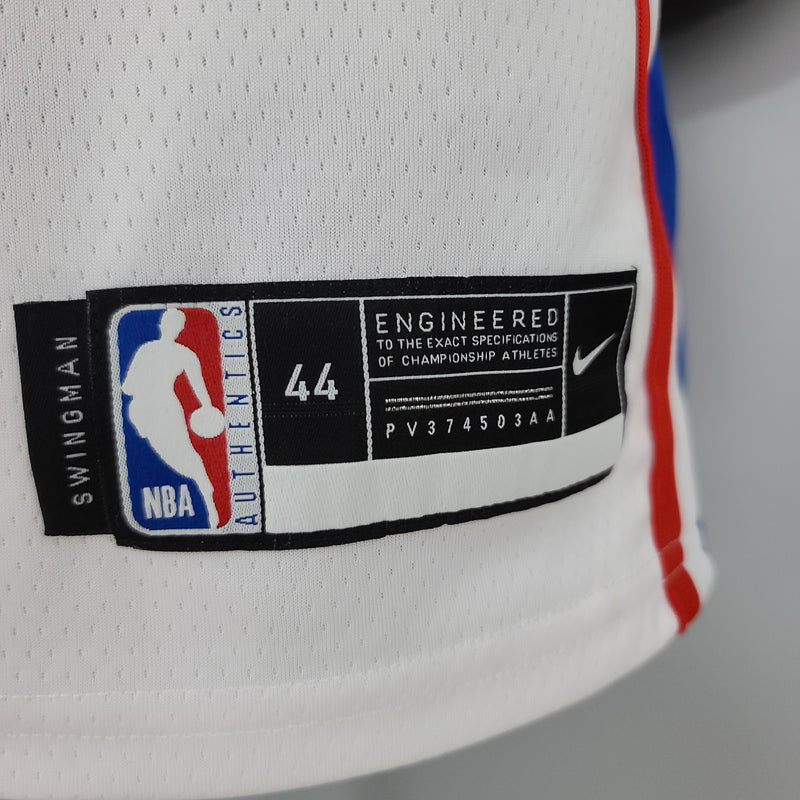 CAMISA PHILADELPHIA 76ERS - BRANCA - 21/22