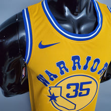 Carregar imagem no visualizador da galeria, CAMISA GOLDEN STATE WARRIORS - AMARELA - RETRÔ &#39;WARRIORS&#39;- #35 DURANT
