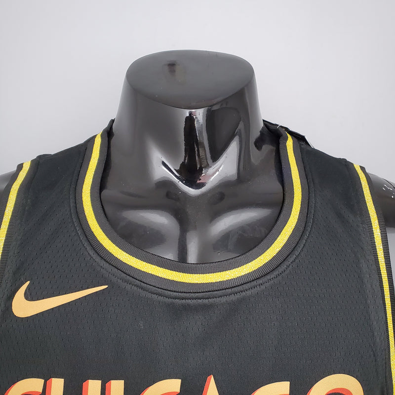 CAMISA CHICAGO BULLS - PRETA NOVA 2021 -