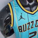 CAMISA CHARLOTTE HORNETS - VERDE ÁGUA -