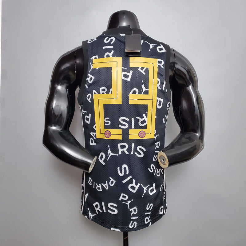 CAMISA PSG NBA - PRETA E DOURADA -