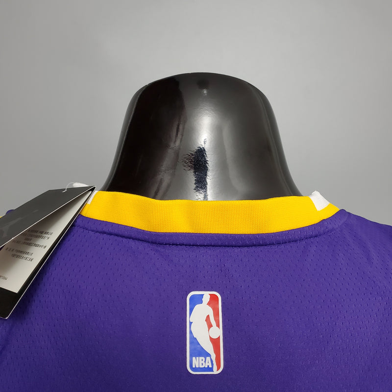 CAMISA LOS ANGELES LAKERS - ROXA E AMARELA -
