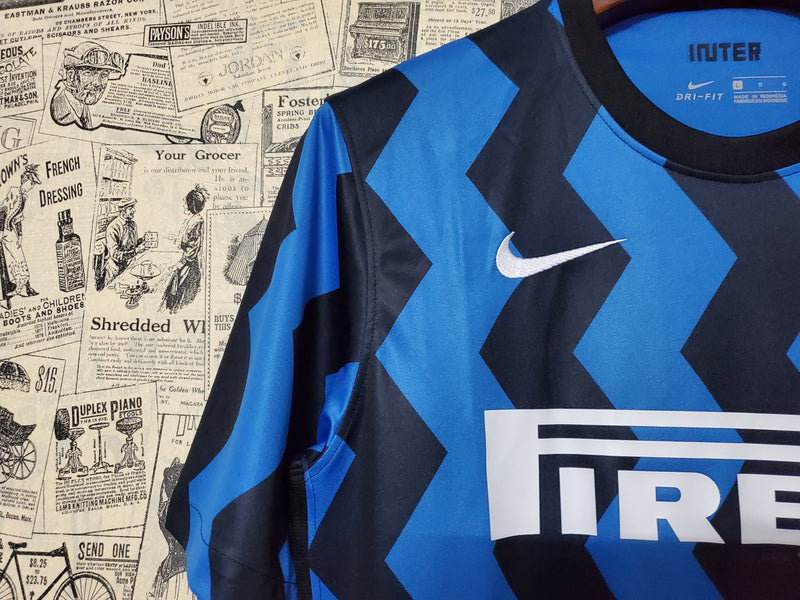 CAMISA INTER DE MILÃO - CASA/HOME - TORCEDOR - 20/21