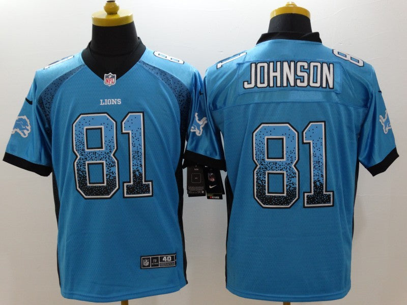 CAMISA DETROIT LIONS - EDIÇÃO ESPECIAL AZUL -