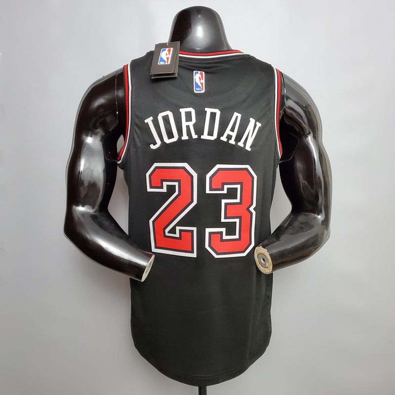 CAMISA CHICAGO BULLS - PRETA COM VERMELHO -