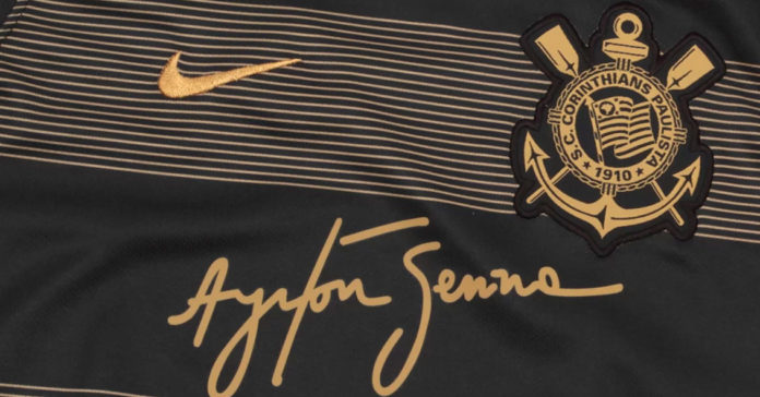 CAMISA CORINTHIANS - EDIÇÃO ESPECIAL AYRTON SENNA - TORCEDOR - 18/19