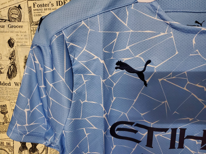 CAMISA MANCHESTER CITY - CASA/ HOME - TORCEDOR - 20/21