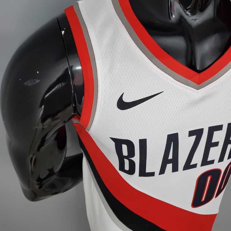 CAMISA PORTLAND TRAIL BLAZERS - BRANCA LIMITADA 2021 -