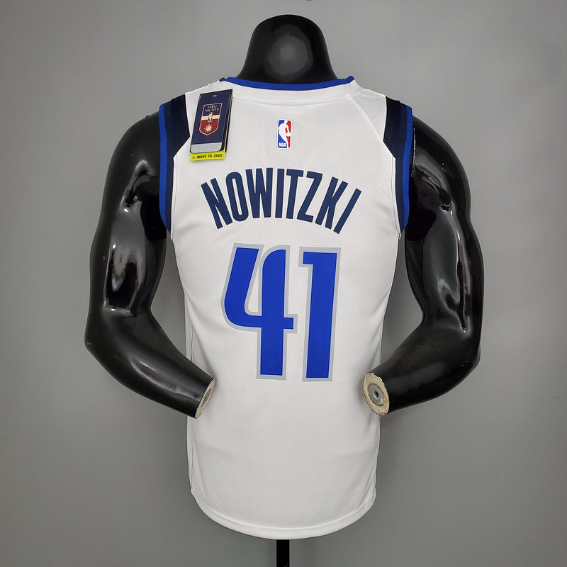 CAMISA DALLAS MAVERICKS - BRANCA 2021