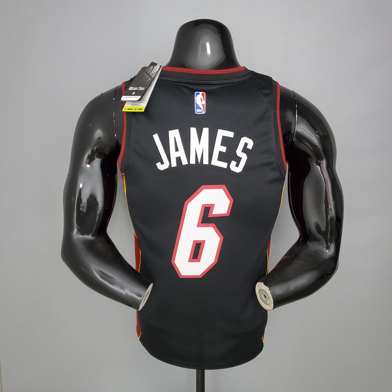 CAMISA MIAMI HEAT -  EDIÇÃO PRETO 2021 -