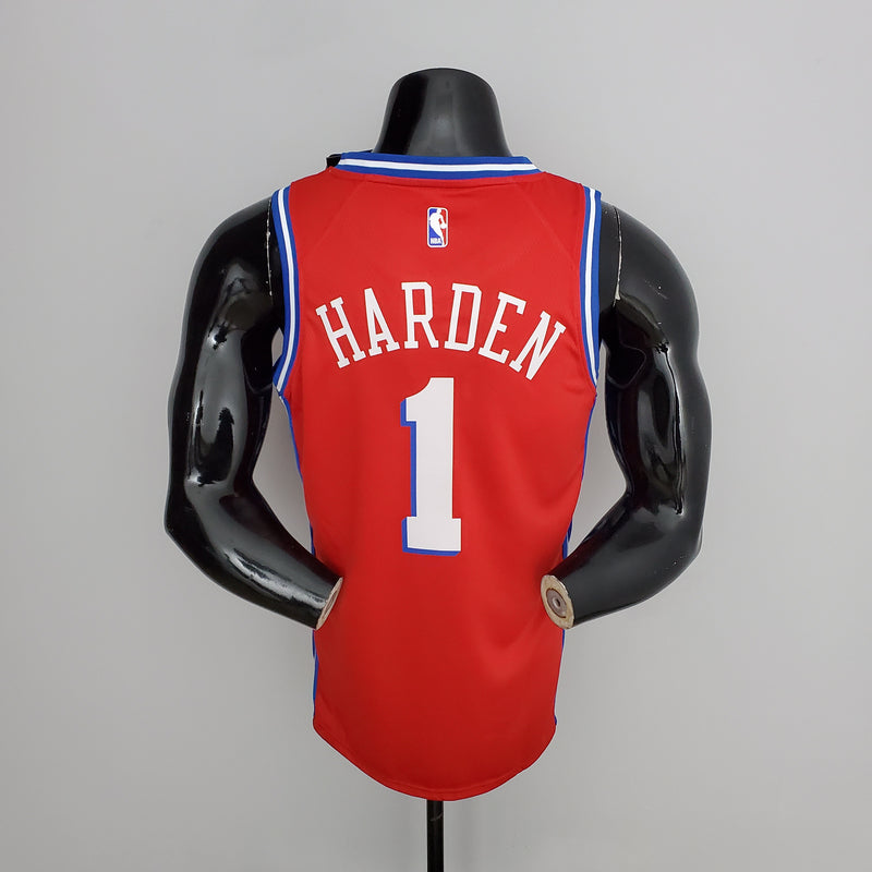 CAMISA PHILADELPHIA 76ERS - VERMELHA - 21/22