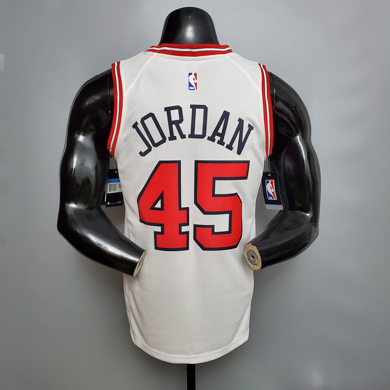 CAMISA CHICAGO BULLS - BRANCA CLÁSSICA -