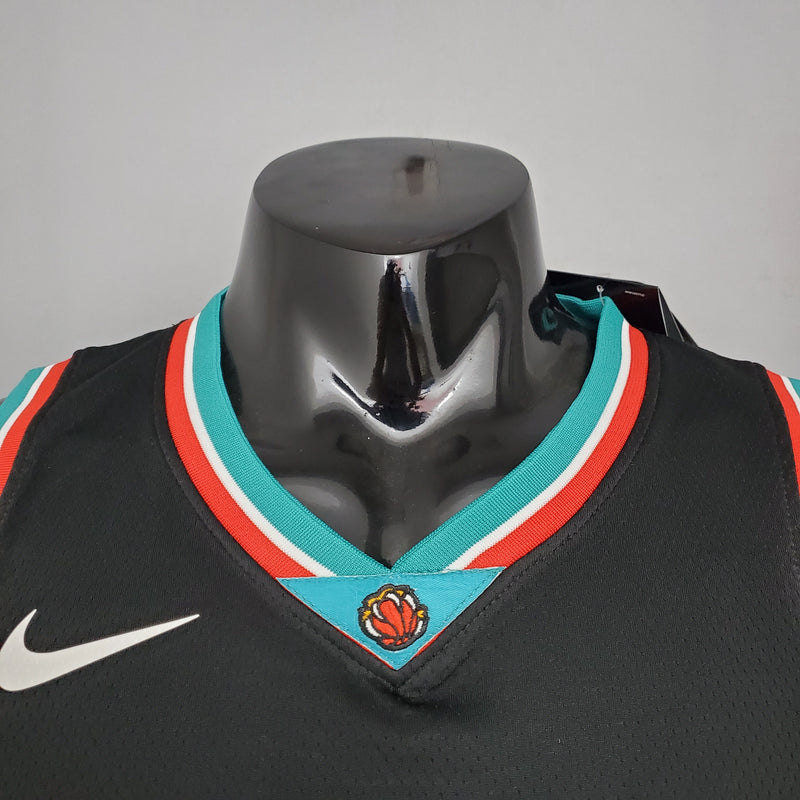 CAMISA MEMPHIS GRIZZLIES - RETRÔ -  PRETO E COLORIDO -