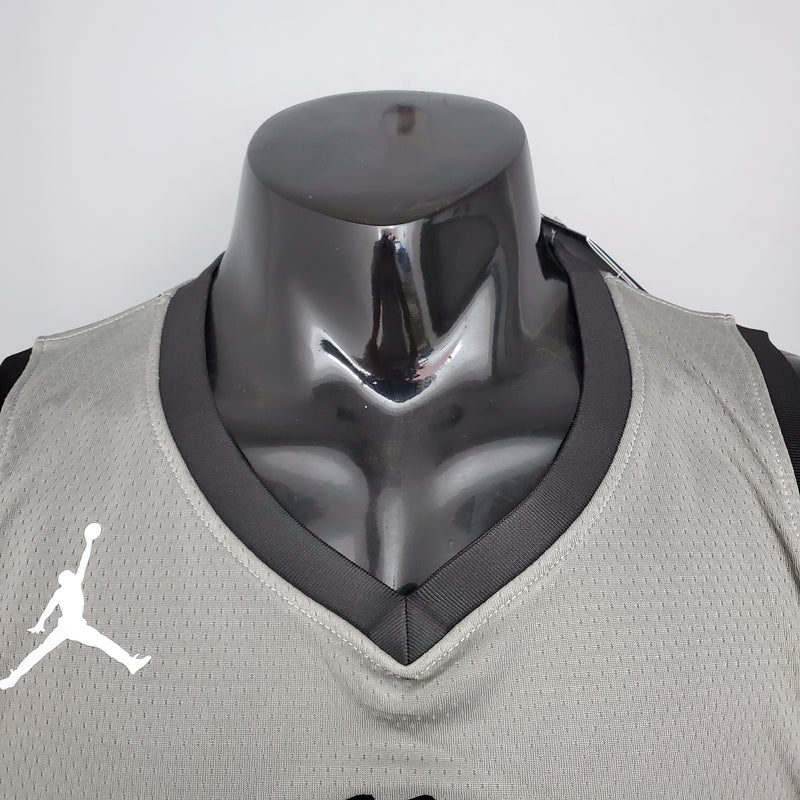 CAMISA BROOKLYN NETS - SWINGMAN EDITION - CINZA -