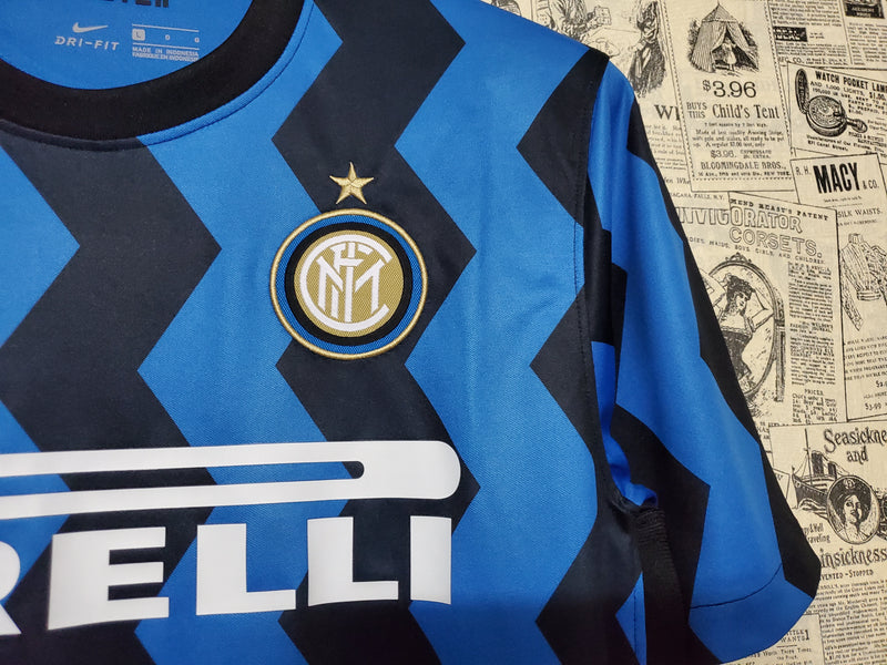 CAMISA INTER DE MILÃO - CASA/HOME - TORCEDOR - 20/21