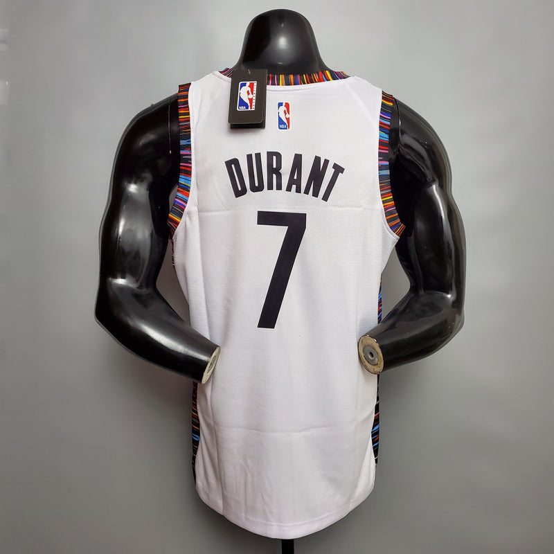 CAMISA BROOKLYN NETS - BRANCA - EDIÇÃO BED-STUY -