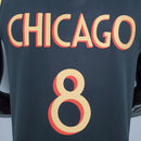 CAMISA CHICAGO BULLS - PRETA NOVA 2021 -