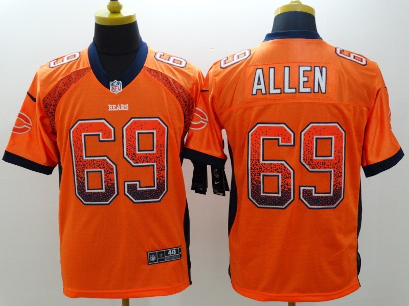 CAMISA CHICAGO BEARS - EDIÇÃO LARANJA -