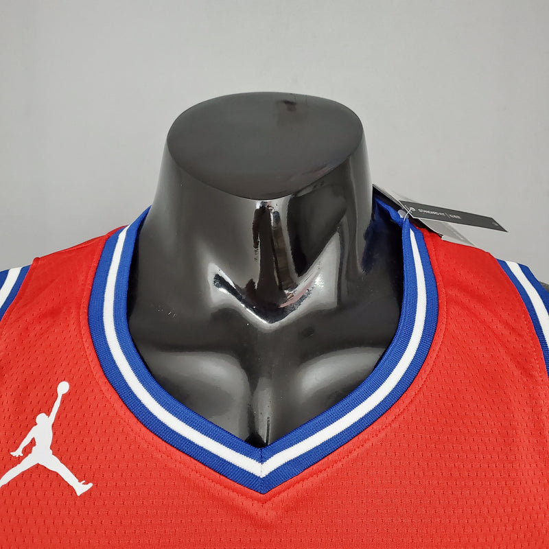 CAMISA PHILADELPHIA 76ERS - VERMELHA - 21/22