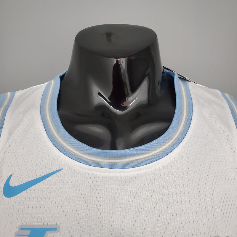 CAMISA LOS ANGELES LAKERS - BRANCA E AZUL CLARO 2021 -