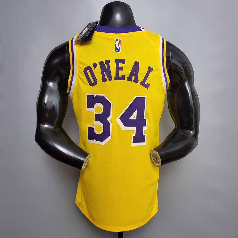 CAMISA LOS ANGELES LAKERS - AMARELA - COMEMORATIVA KB -